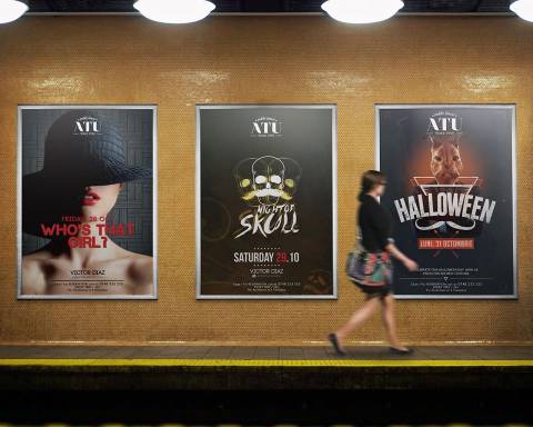 Halloween party 2016 nella zona universitaria in ATU pub con belle donne